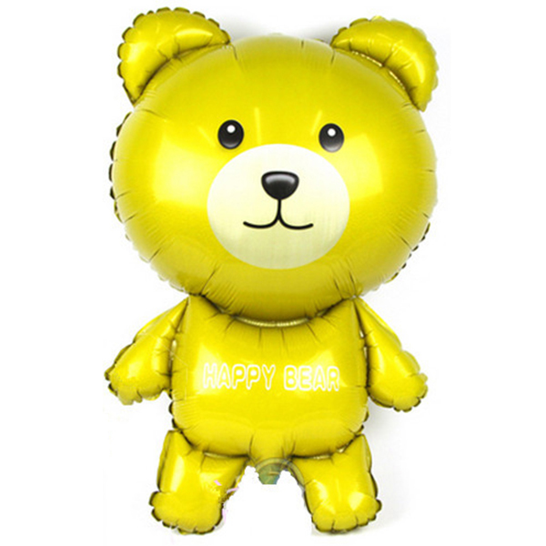 шар медведь желтый